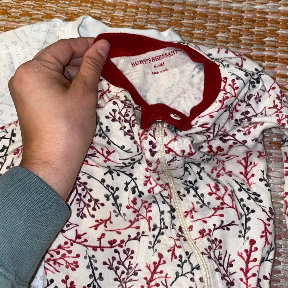 Infant footie pajamas